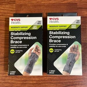Stabilizing Compression Wrist Braces